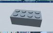 123D diseño ladrillo Lego