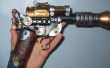 Pistola de rayos de Steampunk