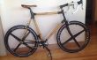 Bicicleta de carbono de bambú