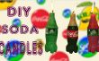 Hacer Mini Coca Cola y Sprite velas velas Soda DIY