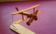 Avión de madera simple