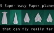 5 aviones de papel SUPER fácil que volaran