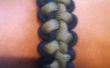 C&oacute;mo hacer Paracord cosido Salom&oacute;n Bar con hebillas