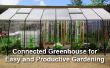 Un invernadero conectado para jardinería fácil y productivo