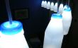 Botellas de leche direccionable (iluminación LED + Arduino)