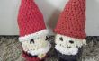 Crocheted gnomos/enanos (como Santa)! 