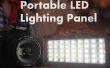Panel de iluminación LED portátil DIY