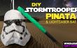 Star Wars - DIY piñata de soldados de asalto y murciélago de sable de luz
