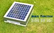 Gadget Solar de múltiples funciones de supervivencia con un presupuesto