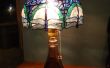 Lámpara de Tiffany de botella de PET