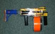 El primer completamente automático, clip fead, LEGO Nerf pistola: Raptor CS-35