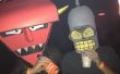 Bender y Diablo Robot de Futurama