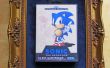 Arte retro juegos con Sonic the Hedgehog