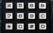 16 teclas teclado descifrar con un MCU AVR
