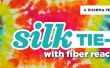 Tie-Dye con colorantes reactivos de la fibra de seda