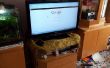 PC-TV ordenador escondido en un cajón para su televisor
