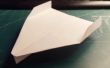 Cómo hacer el avión de papel cometa