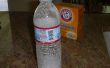 Bicarbonato de sodio y vinagre cohete