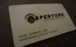 Aperture Science Business Card