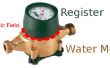 Monitoreo de uso residencial del agua mediante la lectura de contador del agua municipal con sensor de efecto Hall + Arduino