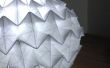 Lámpara origami