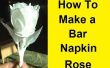 C&oacute;mo hacer una rosa con una barra de toalla