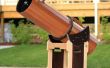 Telescopio madera parte 2: Tubo y montura