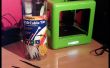 Administrar la impresora 3D filamento carretes con ataduras de cremallera