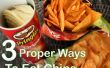 3 maneras de propio para comer patatas fritas