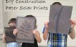 Papel construcción DIY Solar impresiones