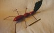 Esculturas de la hormiga cortadora de hoja de metal, grande