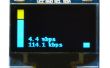 Pantalla de ancho de banda de Internet OLED de frambuesa Pi
