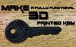Cómo hacer un 3D impreso clave (TUTORIAL completo)