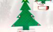 DIY Mini árbol de Navidad - regalo para los jóvenes creadores en casa