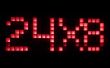 Hacer un cartel gigante de LED! (matriz de 24 x 8) 