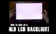 Cómo iluminar una luz de fondo de pantalla vieja