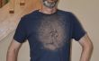 Bleach estampados camiseta con vinilo de corte de la plantilla