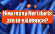 ¿Cómo muchos Nerf dardos están en existencia? 