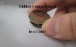 Compartimento oculto en una moneda (con cosas que ya tienes!) 