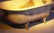 Cómo restaurar una bañera de hierro fundido oxidado