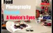 Ojos de alimentos fotografía a través de un principiante