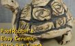 Fácil cerámica pellizcar Pot las tortugas