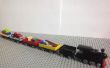 LEGO micro tamaño tren de vapor con los coches
