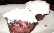 Frambuesa y sorbete de Cupcakes de Oreo