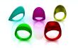 Adaptable 3D impreso anillo diseños