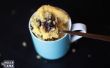 Blueberry Muffin pastel de taza - hecha en el microondas 2 minutos