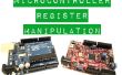 Manipulación de registro del microcontrolador