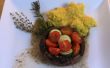 Al hongo Portobello y Polenta con hierbas - vegano y Gluten libre