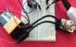 Cargador de bater&iacute;a de protoboard alimentado