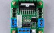 Arduino + controlador de motor integrado L298